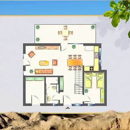 度假居 Reethus Bei Den Wassern Mit Kamin Und Sauna 洛丁