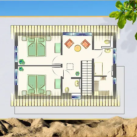 Reethus Bei Den Wassern Mit Kamin Und Sauna 度假居 *